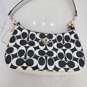Coach Monochrome Signature Shoulder Bag